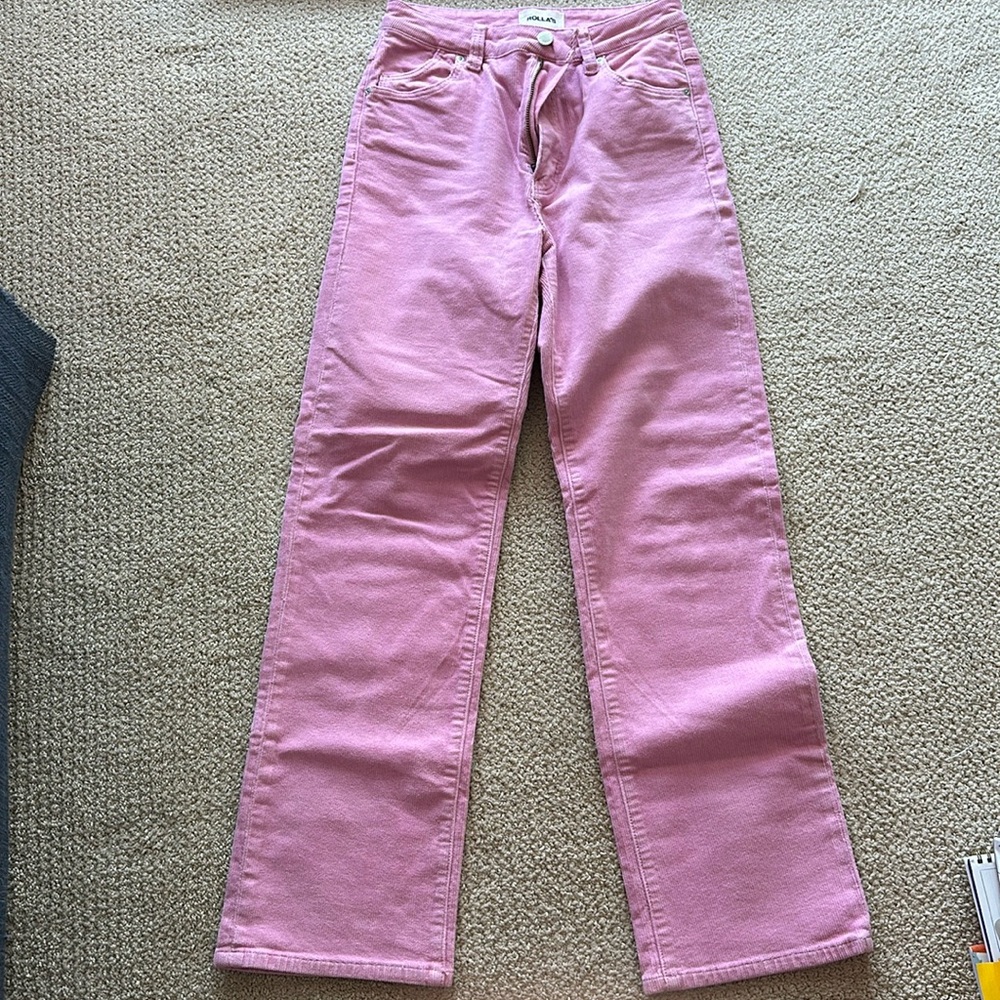 Rollas pink corduroy pants -size 28